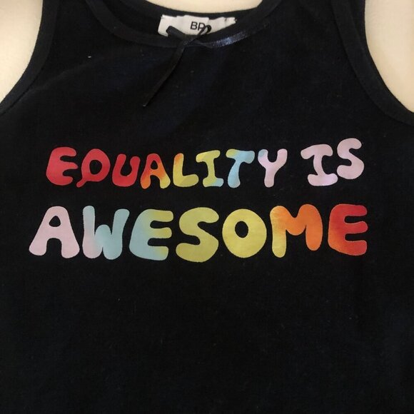 EQUALITY IS AWESOME BP Tank Size XS Black & Multi-color - Picture 4 of 6